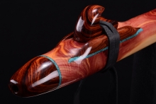 Eastern Red Cedar Native American Flute, Minor, Bass A#-3, #G33A